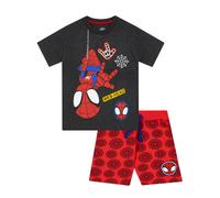 Character Set composto da T Shirt e pantaloncini con il personaggio di Spidey and his Amazing Friends 116122cm rosso