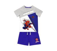 Character Set di T Shirt e pantaloncini con personaggio Spider-Man 104110cm verde