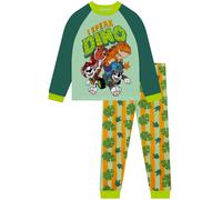 Character Set pigiama a maniche lunghe con personaggi PAW Patrol Dinosaur 9298cm verde