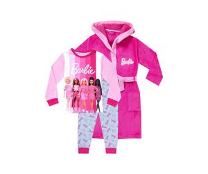 Character Set pigiama e vestaglia con personaggi 116122cm rosa
