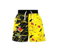 Character Shorts da bagno con personaggio Pokemon Pikachu 122128cm giallo