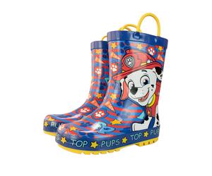 Character Stivali di gomma impermeabili con personaggio Paw Patrol uk7eu24 blu