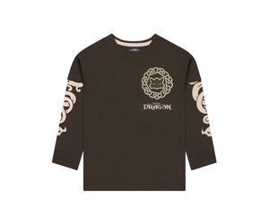 Character T Shirt Manica lunga con il personaggio di Dragon Trainer 152158cm Marrone