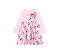 Character Vestito a maniche lunghe in cotone 100% di Character Bluey 122128cm rosa