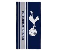 CHARACTER WORLD Asciugamano ufficiale del Tottenham Hotspur FC, super morbido, design della squadra di calcio, perfetto per casa, bagno, spiaggia e piscina, taglia unica, 75 x 150 cm, 100% cotone