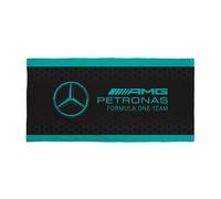 CHARACTER WORLD Asciugamano ufficiale Mercedes F1 | Super morbido al tatto, design della squadra Formula Uno | Perfetto per casa, bagno, spiaggia e piscina | Taglia unica 75 cm x 150 cm | 100% cotone