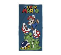 Super Mario Saltellante Asciugamano Nintendo Giocatori Soft Cotone Piscina Bagno