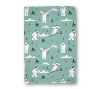 Character World Coperta in pile ufficiale The Snowman Smile, design super morbido, calda e super morbida, perfetta per casa, camera da letto, pigiama party e campeggio