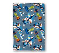 Character World Coperta ufficiale LEGO® City in pile, super morbida e calda, design con spazio urbano, perfetta per camera da letto, campeggio e pigiama party, 100 x 150 cm