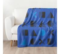 Character World Playstation - Coperta in pile corallo PS per bambini, adolescenti e adulti, 160 x 200 cm