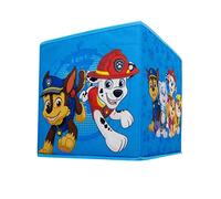 Character World Scatole portaoggetti con licenza ufficiale Paw Patrol, confezione da 2 cubi pieghevoli, design a torre, perfette per organizzare la stanza dei bambini, la stanza dei giochi dei bambini