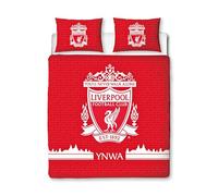 Liverpool FC Tono Set Copripiumino Doppio Calcio Bambini Camera 2-in-1 Disegni