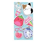 Character World Squishmallows Asciugamano Bambini Ufficiale | Morbido al Tocco | Design Divertente | Perfetto per Casa, Bagno, Spiaggia & Piscina | Taglia Unica 70 x 140 cm | 100% Cotone