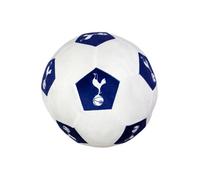 CHARACTER WORLD Tottenham Hotspur FC - Cuscino rotondo con licenza ufficiale, super morbido, bianco, perfetto per qualsiasi camera da letto, sul divano, 25 x 25 cm