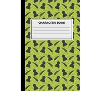 Characters Building Notebook For Creative Writing: Space For 11 Characters, 180 Cream Pages, Silhouette Design, Pistachio Green.