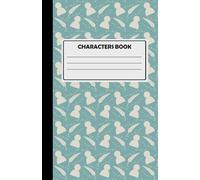 Characters Building Notebook For Creative Writing: Space For 11 Characters, 180 Cream Pages, Silhouette Design, Soft Green.