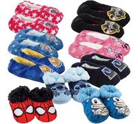 Characters Cartoons - Bambina Bambino - Pantofole Morbide Imbottite Antiscivolo [6192 Rosso Spiderman - 32]