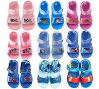 Characters Cartoons - Bambina Bambino - Sandalo con Strappo Mare Piscina Doccia - Prodotto Originale [28-551 Rosa]