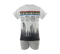 Characters Cartoons Harry Potter - Bambino - Completo Coordinato Beach Set 2 pz T-Shirt Maglia Maglietta e Pantaloncino - Primavera Estate [1169 Bianco - 6 Anni]