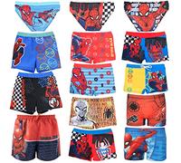 Characters Cartoons - Bambino - Costume da Bagno Pantaloncino Boxer Slip Parigamba Mare Piscina - Primavera Estate - Licenza Ufficiale [ 1806 Blu - 3 Anni]