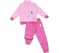 Characters Cartoons Felpa Bambina da 4 a 12 Anni inyterno Felpato Made in Italy (7-8 Anni, Rosa Fuxia)