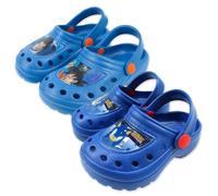 Characters Cartoons Sabot Clogs Sandali Bambino Estivi - Ciabatte Mare Piscina con Archetto di tenuta - Tema Manga Anime Videogiochi - Scarpe Leggere per Spiaggia o Casa [DGB 15112 Blu - 32]
