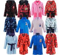 Characters Cartoons - Vestaglia Giacca da Camera in Pile a Pelo Lungo (Coral Fleece) - Full Print - Bambina Bambino [Bluey Azzurro 6278-3 anni]