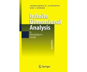 Charalambos D. Aliprantis Kim C. Bo Infinite Dimensional Anal (Copertina rigida)