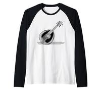 Charango Linia Artistica Musicisti Maglia con Maniche Raglan