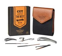 CHARCOAL CANVAS MANICURE SET GENTLEMEN'S HARDWARE GEN074UK