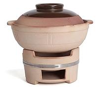 Charcoal Copper Hot Pot Electric Hot Pot Charcoal And Electricity Dual-Purpose Kitchen Utensils with Double Ears Design Ideal for Family Dinners