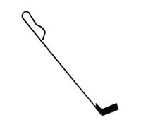 Charcoal Rake - 46x3x5.5cm Stainless Steel Cleaner With Long Handle - Heat-Tolerant Ash Shovel Scraper For Fireplace,for BBQ Fire Pits Pizza Oven Wood Stove Kettle Smokehouses Grilling Party Backyard