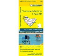 Charente-Maritime - Charente 11324: Straßen- und Tourismuskarte 1:150.000