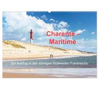 Charente-Maritime Ein Ausflug in den sonnigen Südwesten Frankreichs (Wandkalender 2026 DIN A2 quer), CALVENDO Monatskalender: Eine Entdeckungsreise in ... Leuchttürmen und jeder Art von Wassersport