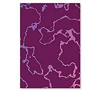 Charfleet NB86LAV - BURG Lava Collection A5 Diari Quaderno, Bordeaux
