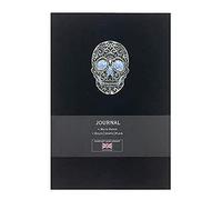Charfleet NB86SKL Metallic Collection Skull A5 Diari Quaderno, Argento