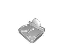 Charger Holder for Oral-B Electric Toothbrush - Double Mount with Suction Cup