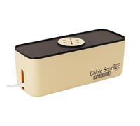 Charger - Phone Cable | Home Organization | Socket Storage Box | Non-Slip Charger Power Storage Case for Living Room, Bedroom, Study Room, & Office