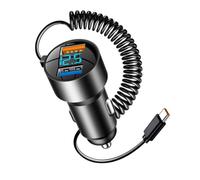 Chargeur de voiture rapide USB-C - double port pratique stable universel ad | Accessoire auto, Chargeur de voiture rapide USB-C double port pratique stable universel adaptateur véhicule téléphones tablet