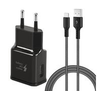 Chargeur Rapide Charge Rapide Chargeur Adaptateur avec 2M USB Type C Câble de