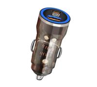 Chargeur Rapide de Voiture - Adaptateur -cigare PD 30W a doppia porta | Chargeur de téléphone USB C Rapide, Charge Rapide Pour, | Chargeur Voiture compact, Haute Puissance