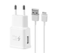 Chargeur rapide USB C Compatibile con Samsung Galaxy A16 5g A15 A14 A13 A05s A20 A23 A25 A33 A35 A40 A50 A55 A54 S22 S21 S20 S10 S9 Tablette 15W Câble de charge rapide Adaptateur d'alimentatio