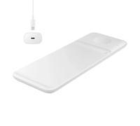 Chargeur sans fil trio avec charge rapide Samsung Blanc