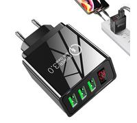 chargeurmural USBà 3 ports, chargeurmural à ports multiples | Cube de chargement USBà chargeurrapide av