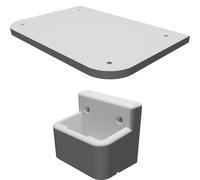 Charging Base for Shark IZ300 Vacuum - Wall Mount Battery Dock Station