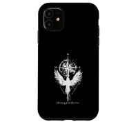Charing Your Dreams - Bussola boho con ali Custodia per iPhone 11