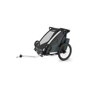 Thule Chariot Cross 1 Bike Trailer Argento Max 22 kg Ragazzo
