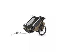 Thule - Passeggino multisport a 2 posti/carrello - Thule Chariot Cross 2 Double Faded Khaki