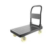 Chariot de manutention Pliable à Plateforme avec Roues en Nylon 8 Pouces for Usage Industriel et Commercial Diable escalier
