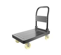 Chariot de manutention Pliable et Multifonctionnel avec Roues en Nylon 6 Pouces per uso Industriel Commerciale Diable scala mobile
